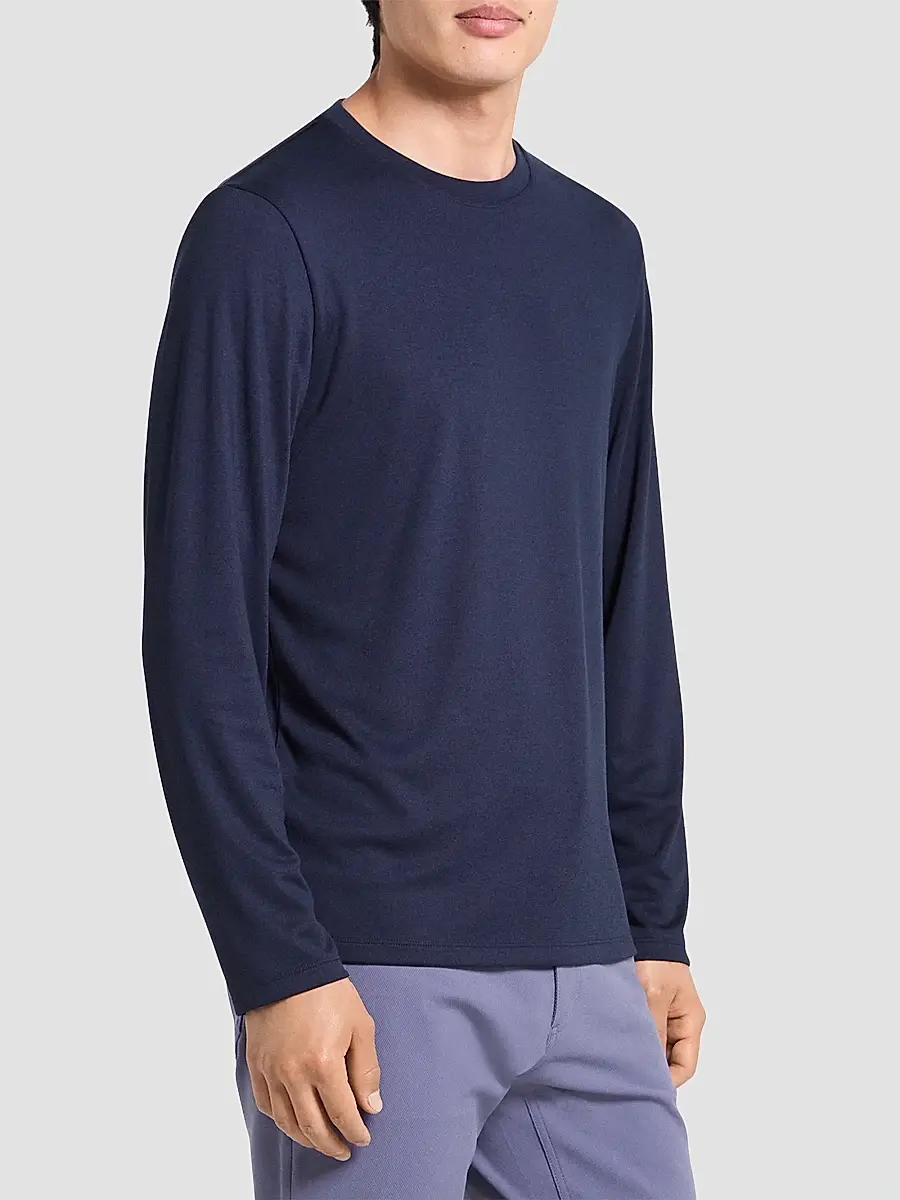 Theory Men's Essential Long-Sleeved Crewneck T-Shirt | Thumbnail 6