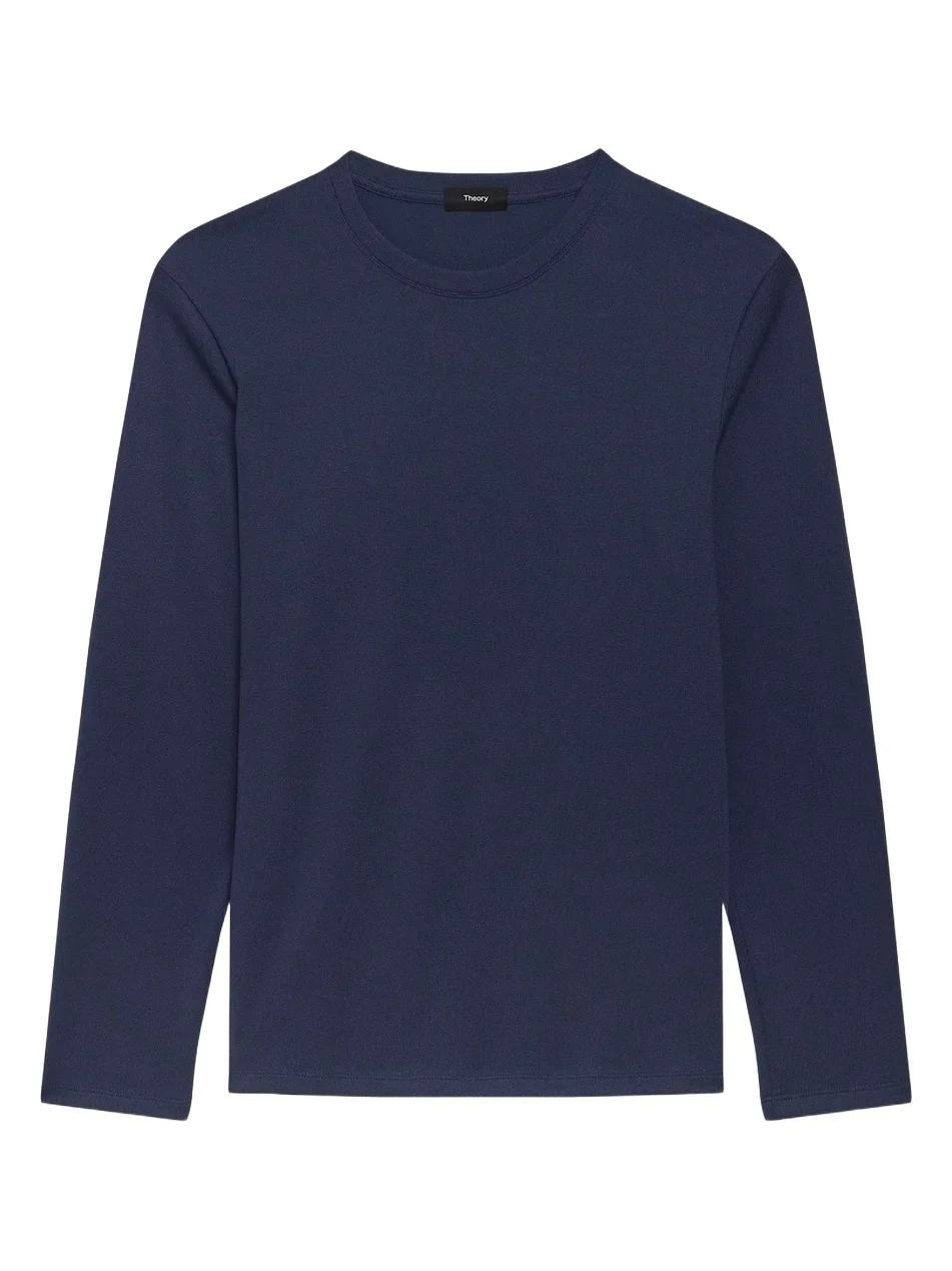 Men's Essential Long-Sleeved Crewneck T-Shirt Men's Essential Long-Sleeved Crewneck T-Shirt