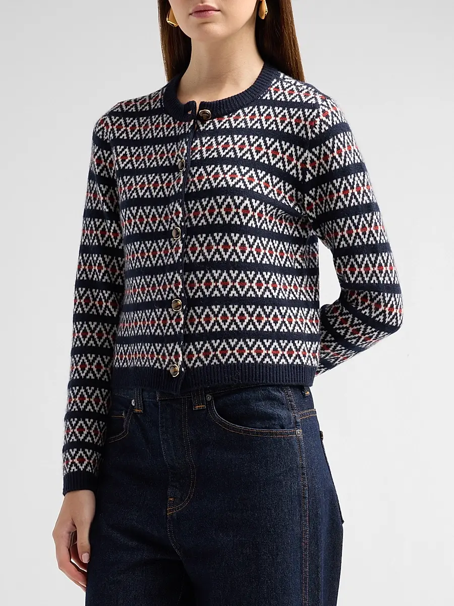 Frame Women's The Wool-Cashmere Cardigan | Thumbnail 4 Frame Women's The Wool-Cashmere Cardigan | Thumbnail 4
