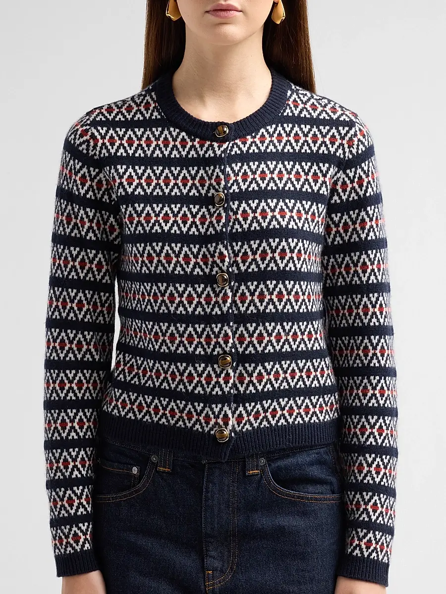 Frame Women's The Wool-Cashmere Cardigan | Thumbnail 5 Frame Women's The Wool-Cashmere Cardigan | Thumbnail 5