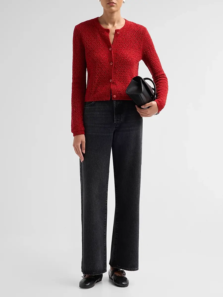 Frame Women's Belted Straight-Leg Jeans | Thumbnail 2
