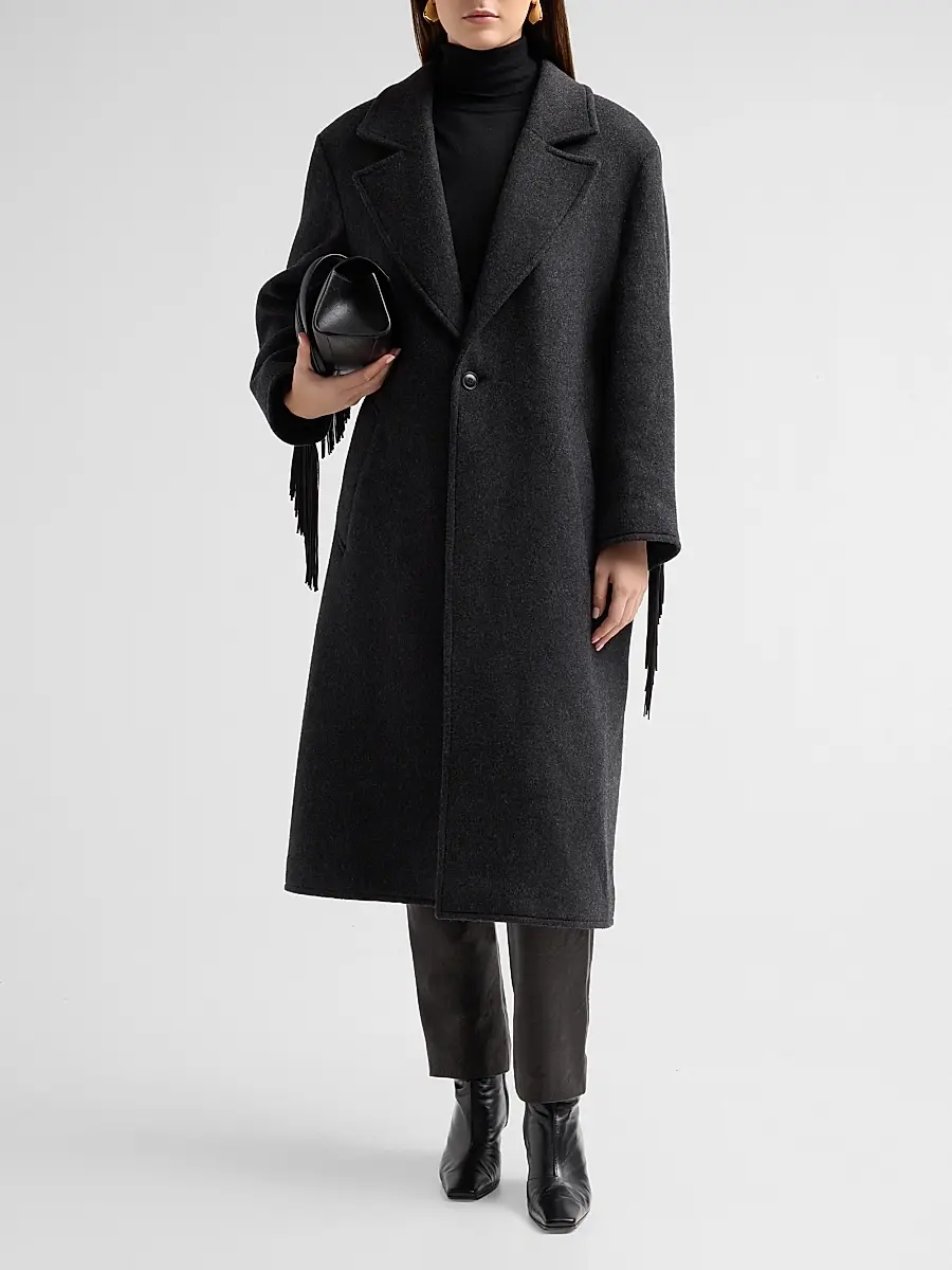 Frame Women's The Rodea Wool-Blend Coat | Thumbnail 2 Frame Women's The Rodea Wool-Blend Coat | Thumbnail 2