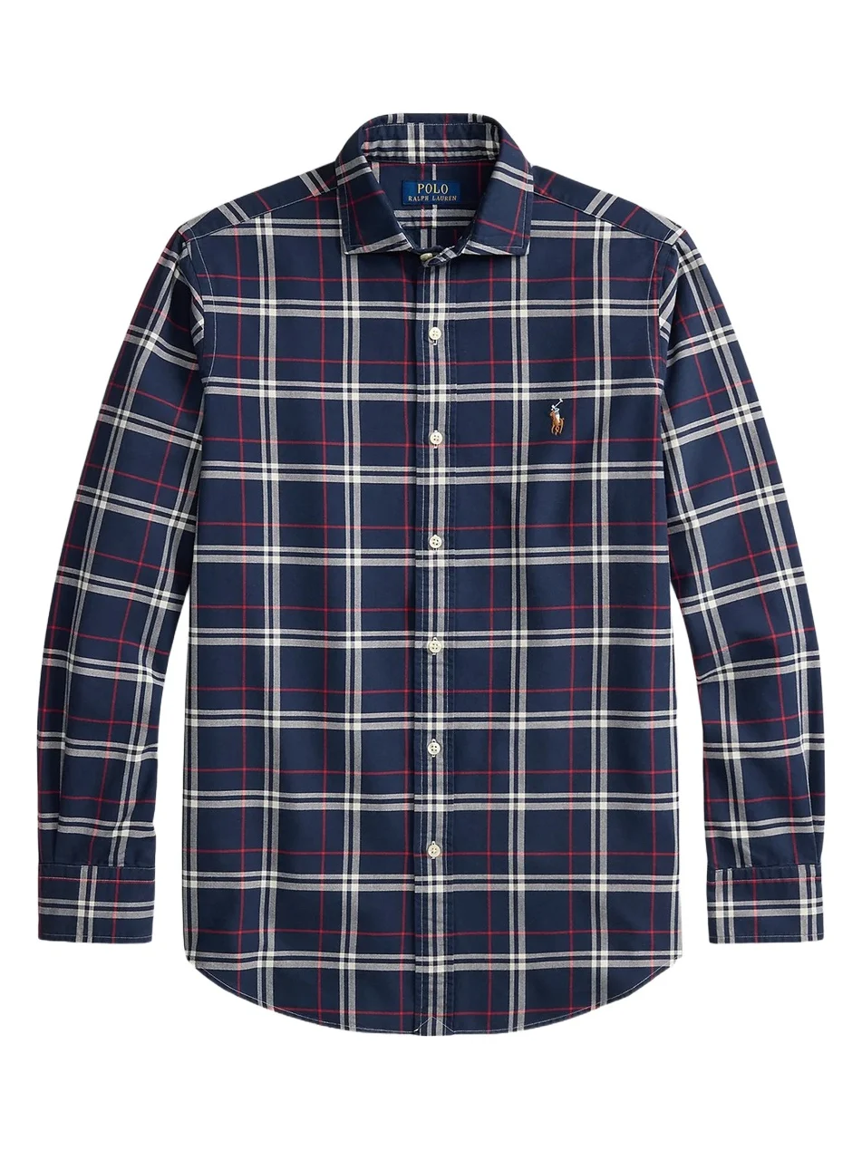 Polo Ralph Lauren Men's Classic-Fit Plaid Oxford Shirt
