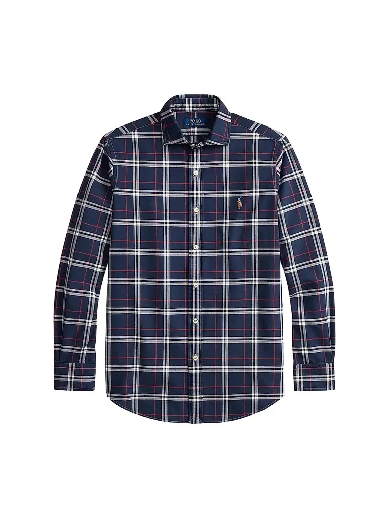 Polo Ralph Lauren Men's Classic-Fit Plaid Oxford Shirt