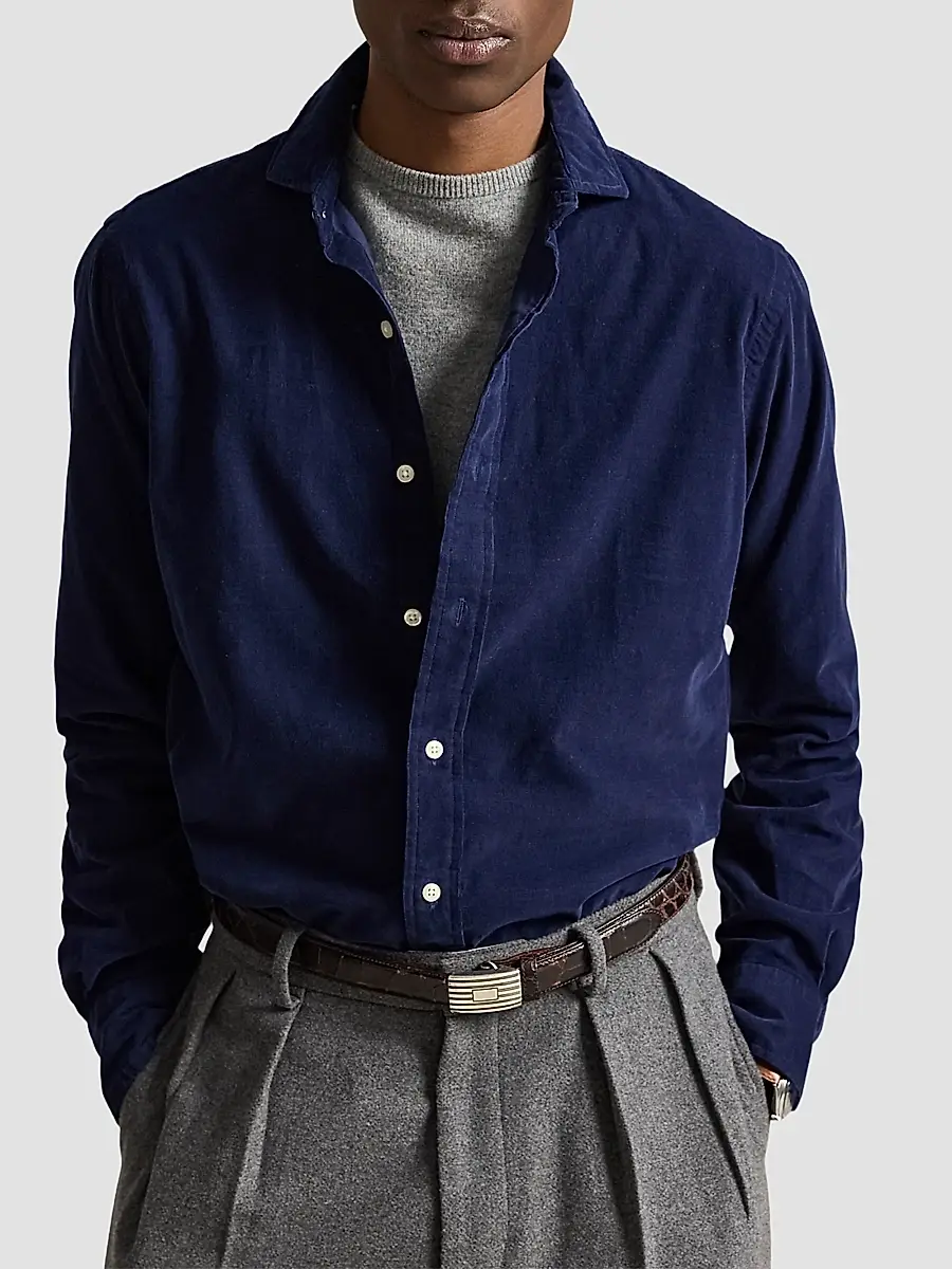 Polo Ralph Lauren Men's Classic-Fit Corduroy Shirt | Thumbnail 4 Polo Ralph Lauren Men's Classic-Fit Corduroy Shirt | Thumbnail 4