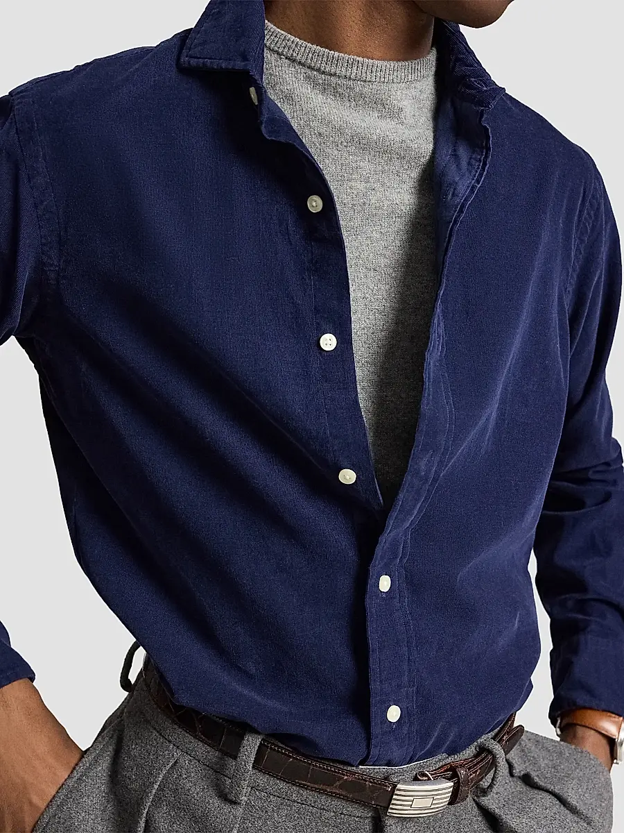 Polo Ralph Lauren Men's Classic-Fit Corduroy Shirt | Thumbnail 5 Polo Ralph Lauren Men's Classic-Fit Corduroy Shirt | Thumbnail 5