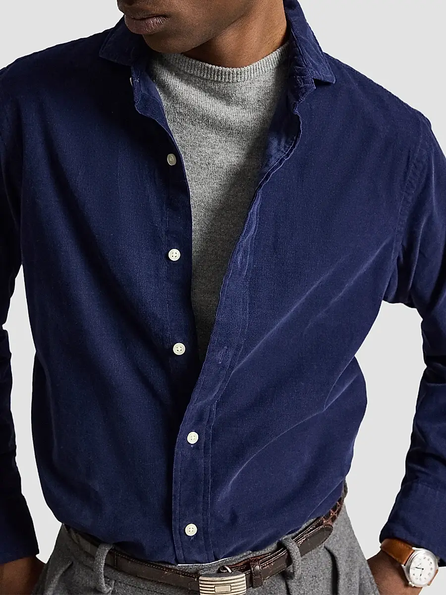 Polo Ralph Lauren Men's Classic-Fit Corduroy Shirt | Thumbnail 6 Polo Ralph Lauren Men's Classic-Fit Corduroy Shirt | Thumbnail 6