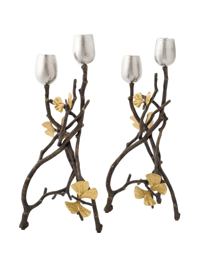 Michael Aram Butterfly Ginkgo Candle Holders