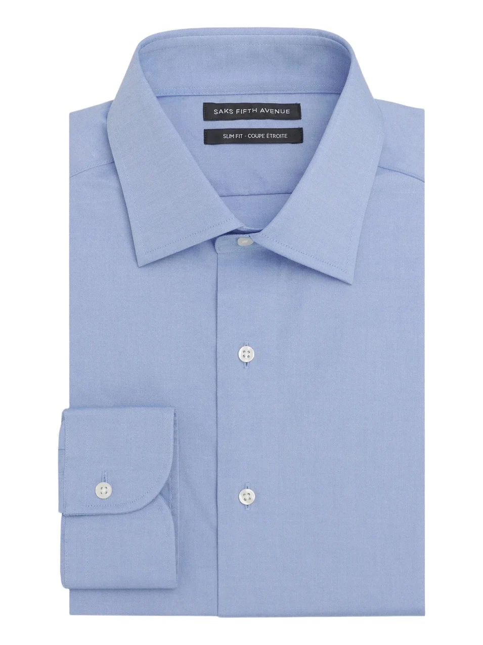 Saks Fifth Avenue Men's COLLECTION Pinpoint Cotton Slim-Fit Shirt