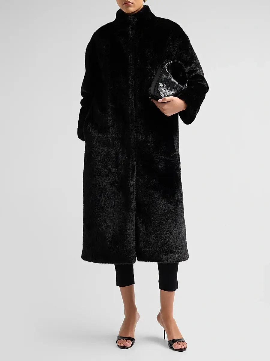 Et Ochs Women's Cassian Faux-Fur Coat | Thumbnail 2