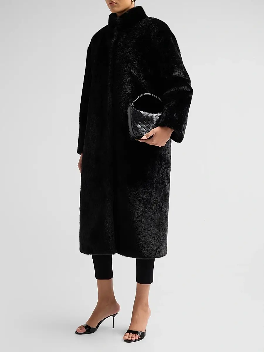 Et Ochs Women's Cassian Faux-Fur Coat | Thumbnail 4