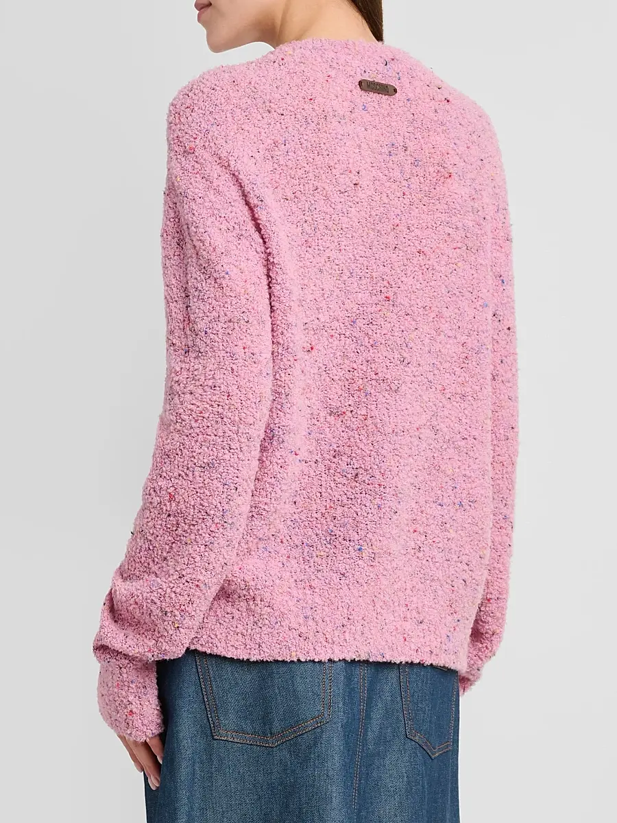 MOSCHINO Women's Bear Wool-Blend Bloucé Sweater | Thumbnail 3 MOSCHINO Women's Bear Wool-Blend Bloucé Sweater | Thumbnail 3