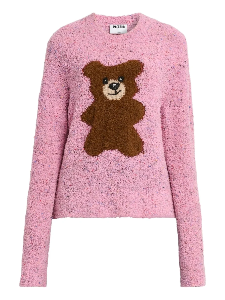 Women's Bear Wool-Blend Bloucé Sweater Women's Bear Wool-Blend Bloucé Sweater