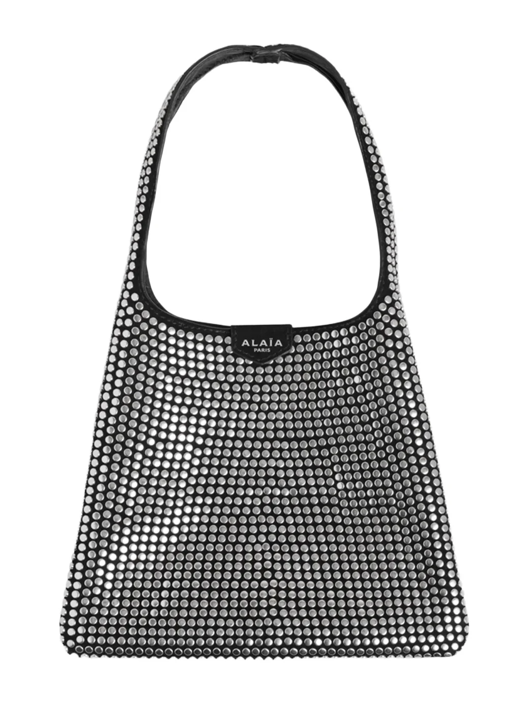 Women's Small Studded Suede Hobo Bag