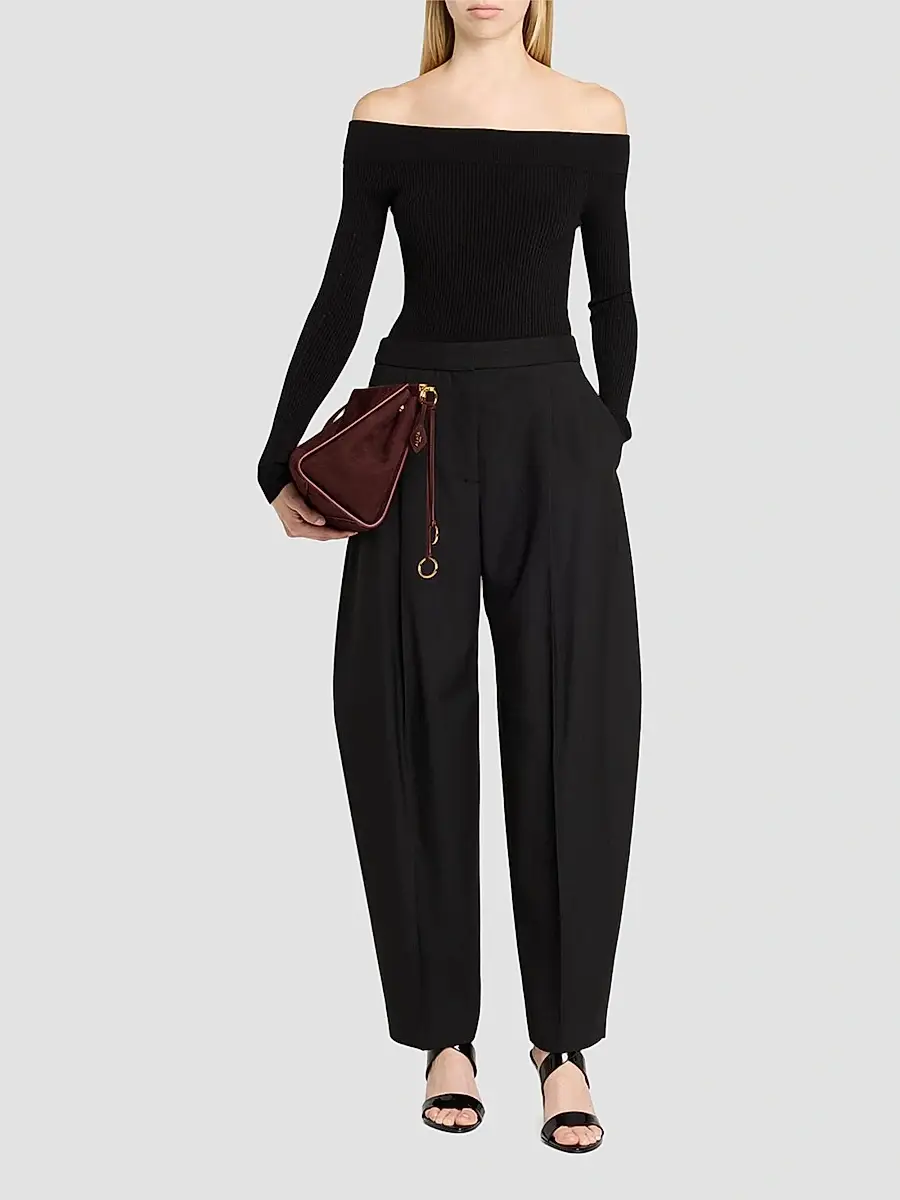 Alaïa Women's Le Click Large Pocket Shoulder Bag | Thumbnail 5 Alaïa Women's Le Click Large Pocket Shoulder Bag | Thumbnail 5