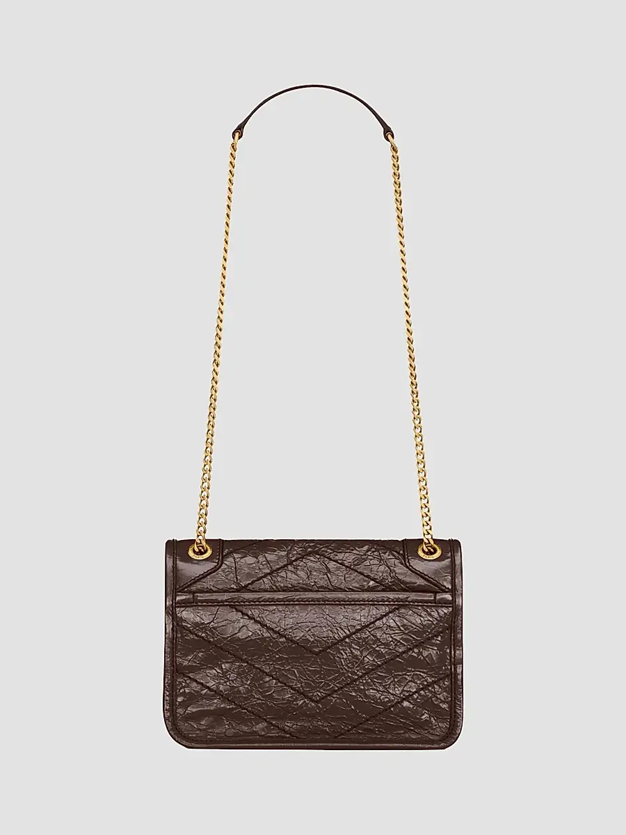Saint Laurent Women's Niki Mini Bag in Vintage Leather - Arabica | Thumbnail 4 Saint Laurent Women's Niki Mini Bag in Vintage Leather - Arabica | Thumbnail 4