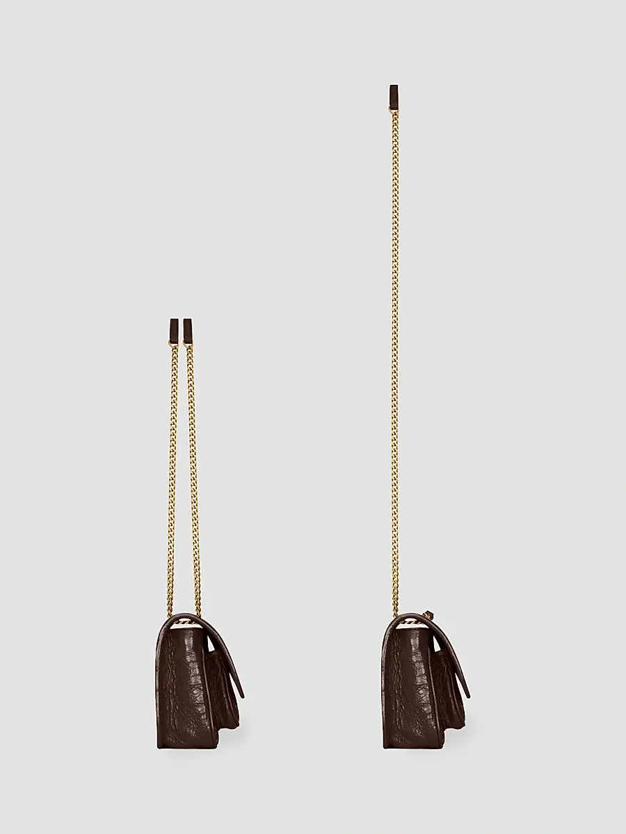 Saint Laurent Women's Niki Mini Bag in Vintage Leather - Arabica | Thumbnail 7 Saint Laurent Women's Niki Mini Bag in Vintage Leather - Arabica | Thumbnail 7