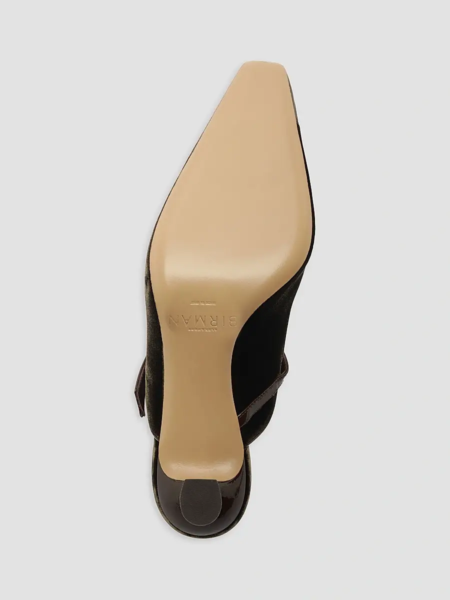 Alexandre Birman Women's Tita Wave 60MM Velvet Mules | Thumbnail 9 Alexandre Birman Women's Tita Wave 60MM Velvet Mules | Thumbnail 9