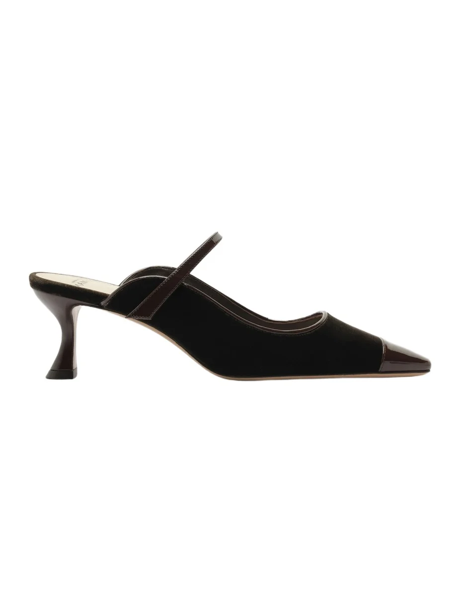 Women's Tita Wave 60MM Velvet Mules