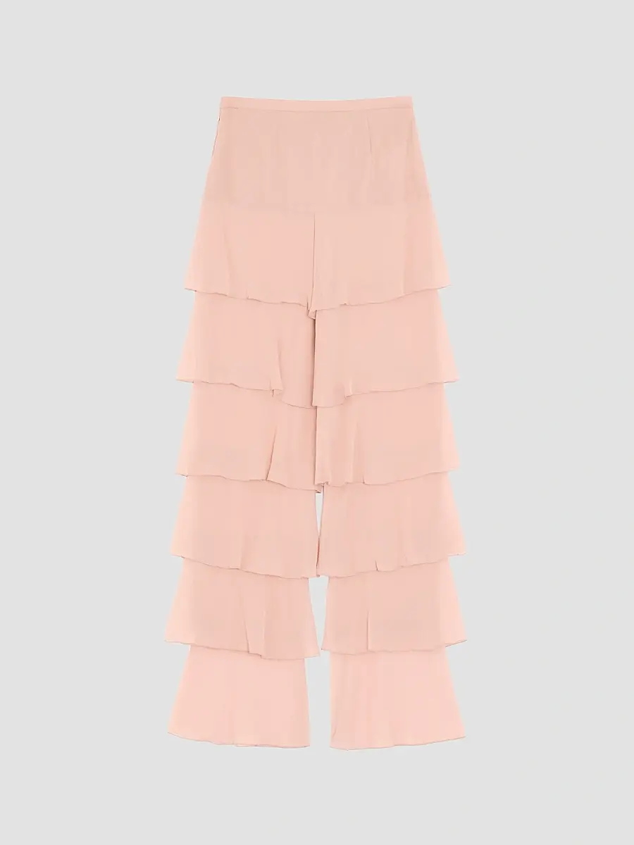 Valentino Women's Light Georgette Pants | Thumbnail 2 Valentino Women's Light Georgette Pants | Thumbnail 2