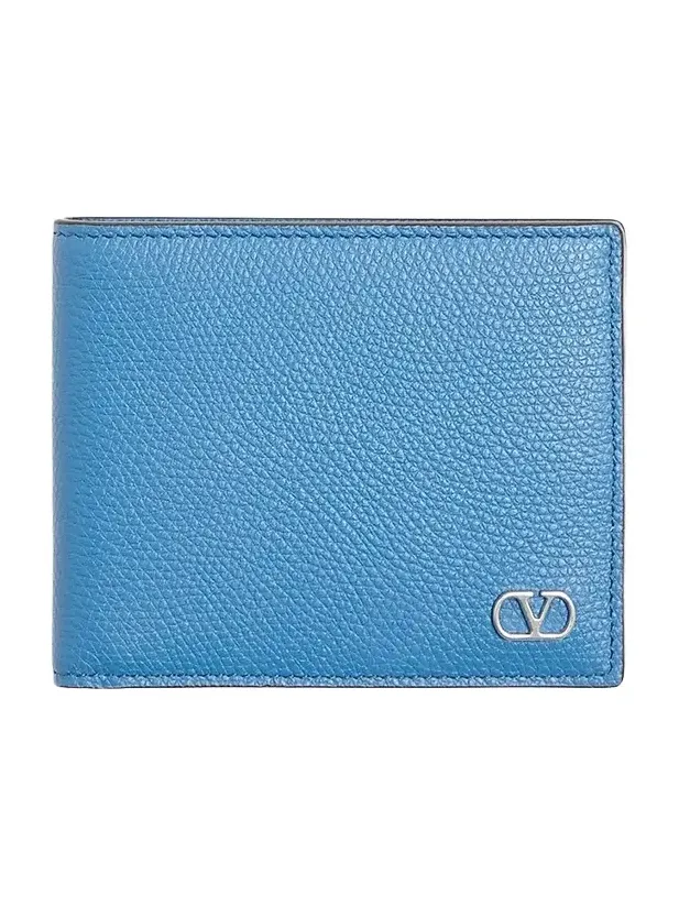Valentino Men's VLogo Signature Grainy Calfskin Wallet