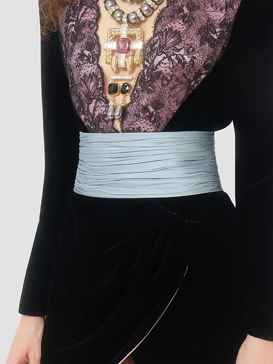 Valentino Women's Satin Cady Belt | Thumbnail 2 Valentino Women's Satin Cady Belt | Thumbnail 2