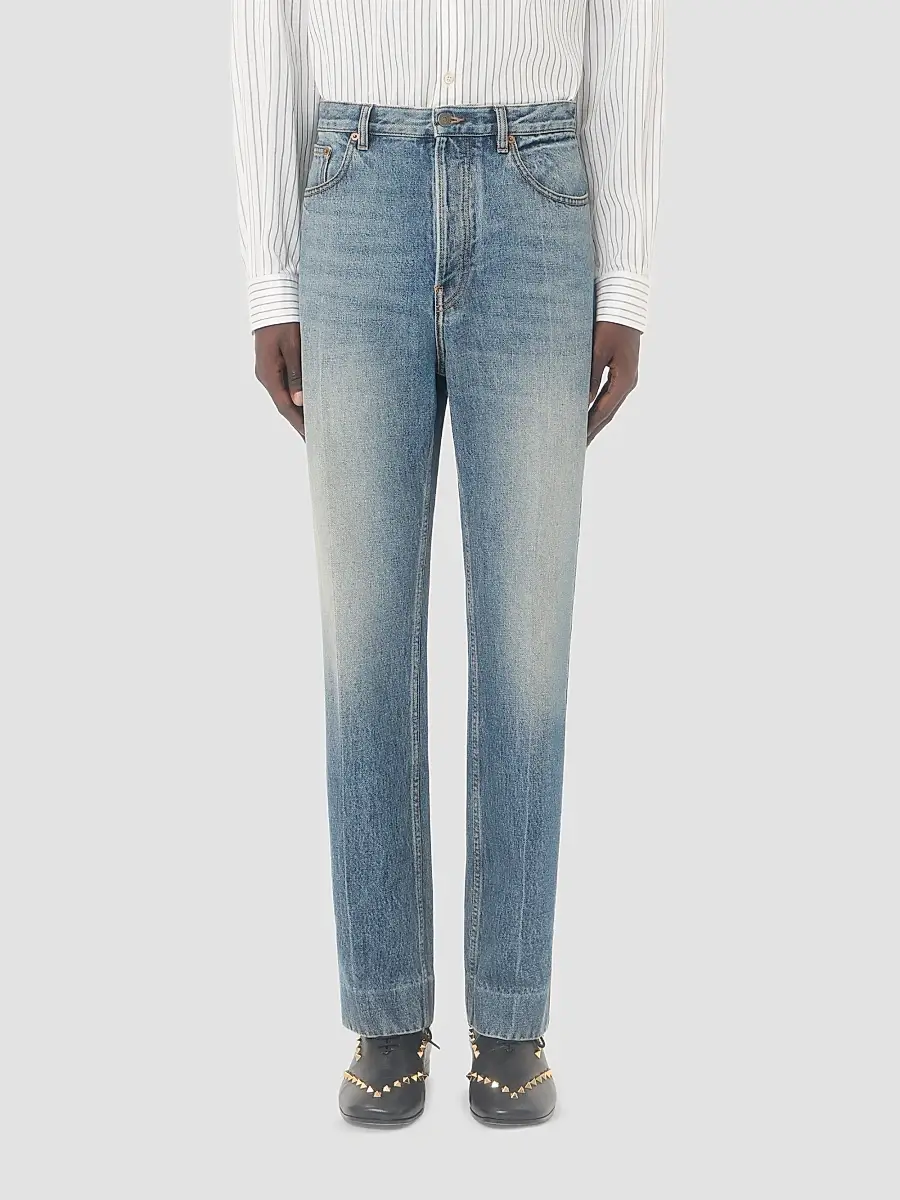 Valentino Men's Five-Pocket Denim Jeans | Thumbnail 3 Valentino Men's Five-Pocket Denim Jeans | Thumbnail 3