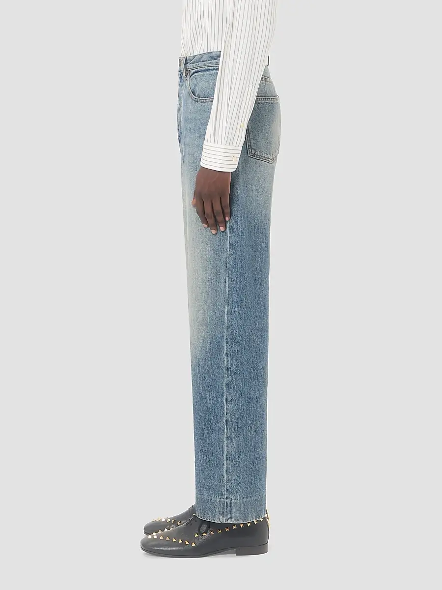 Valentino Men's Five-Pocket Denim Jeans | Thumbnail 4 Valentino Men's Five-Pocket Denim Jeans | Thumbnail 4