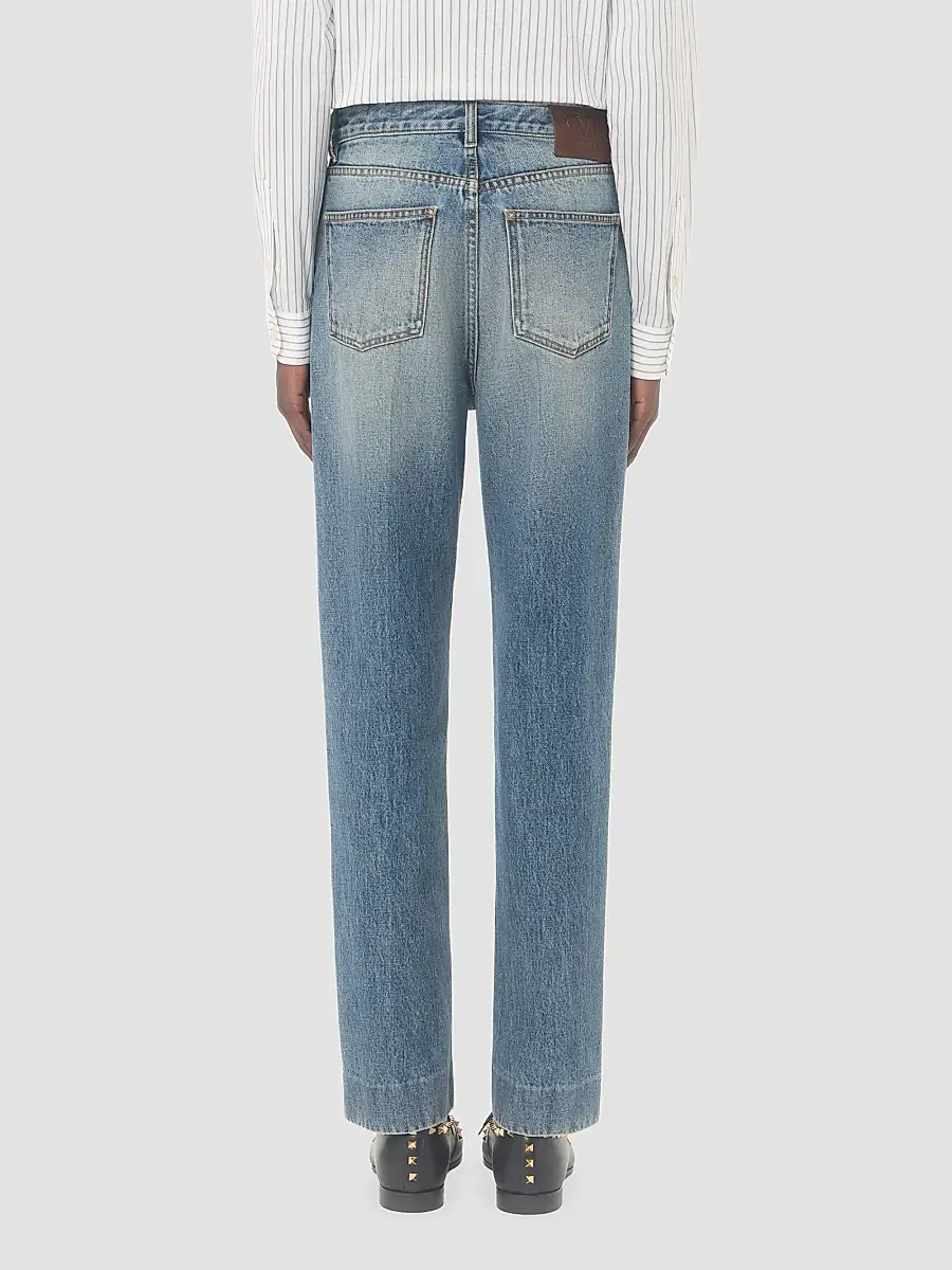 Valentino Men's Five-Pocket Denim Jeans | Thumbnail 5 Valentino Men's Five-Pocket Denim Jeans | Thumbnail 5