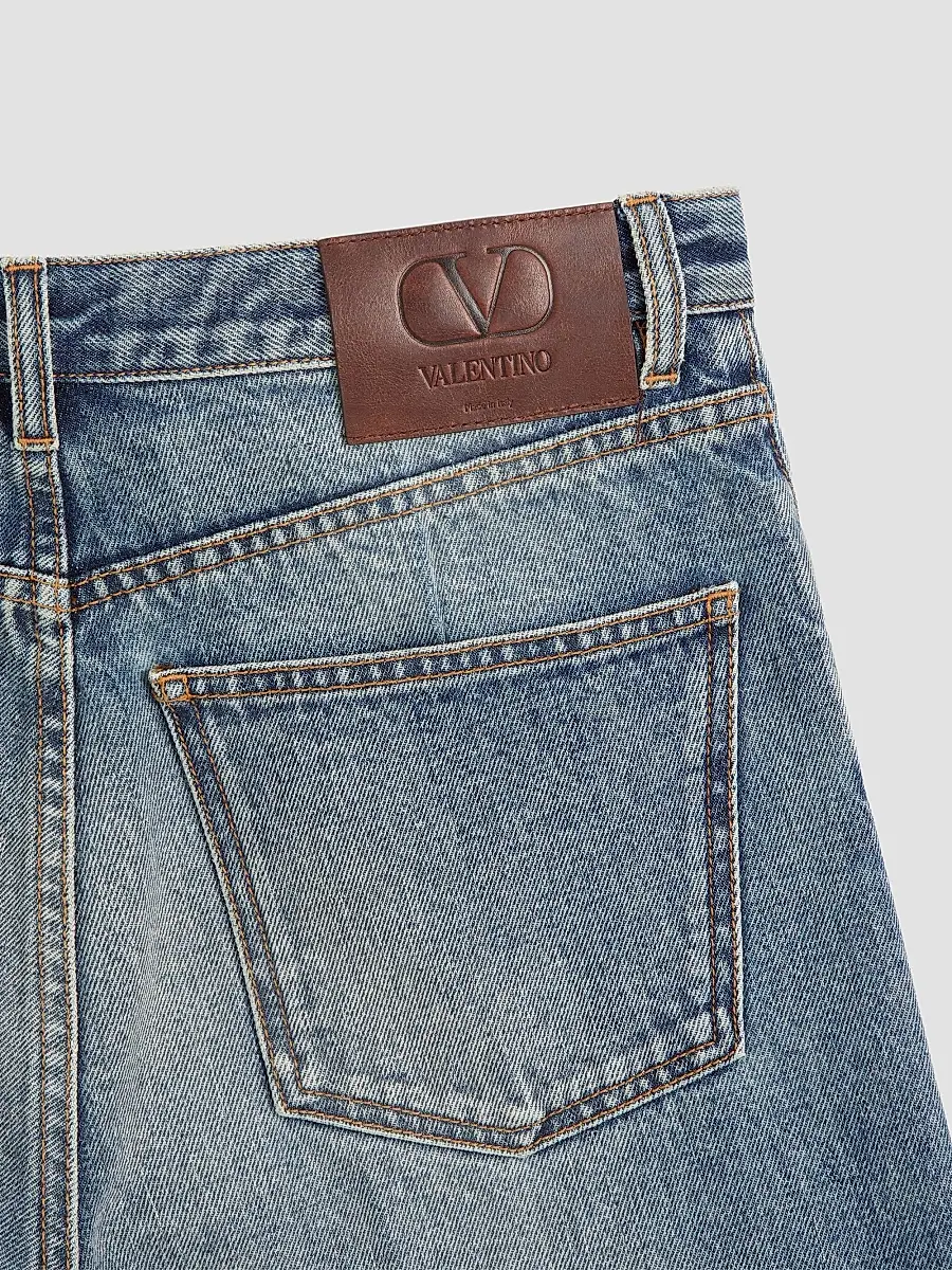 Valentino Men's Five-Pocket Denim Jeans | Thumbnail 6 Valentino Men's Five-Pocket Denim Jeans | Thumbnail 6