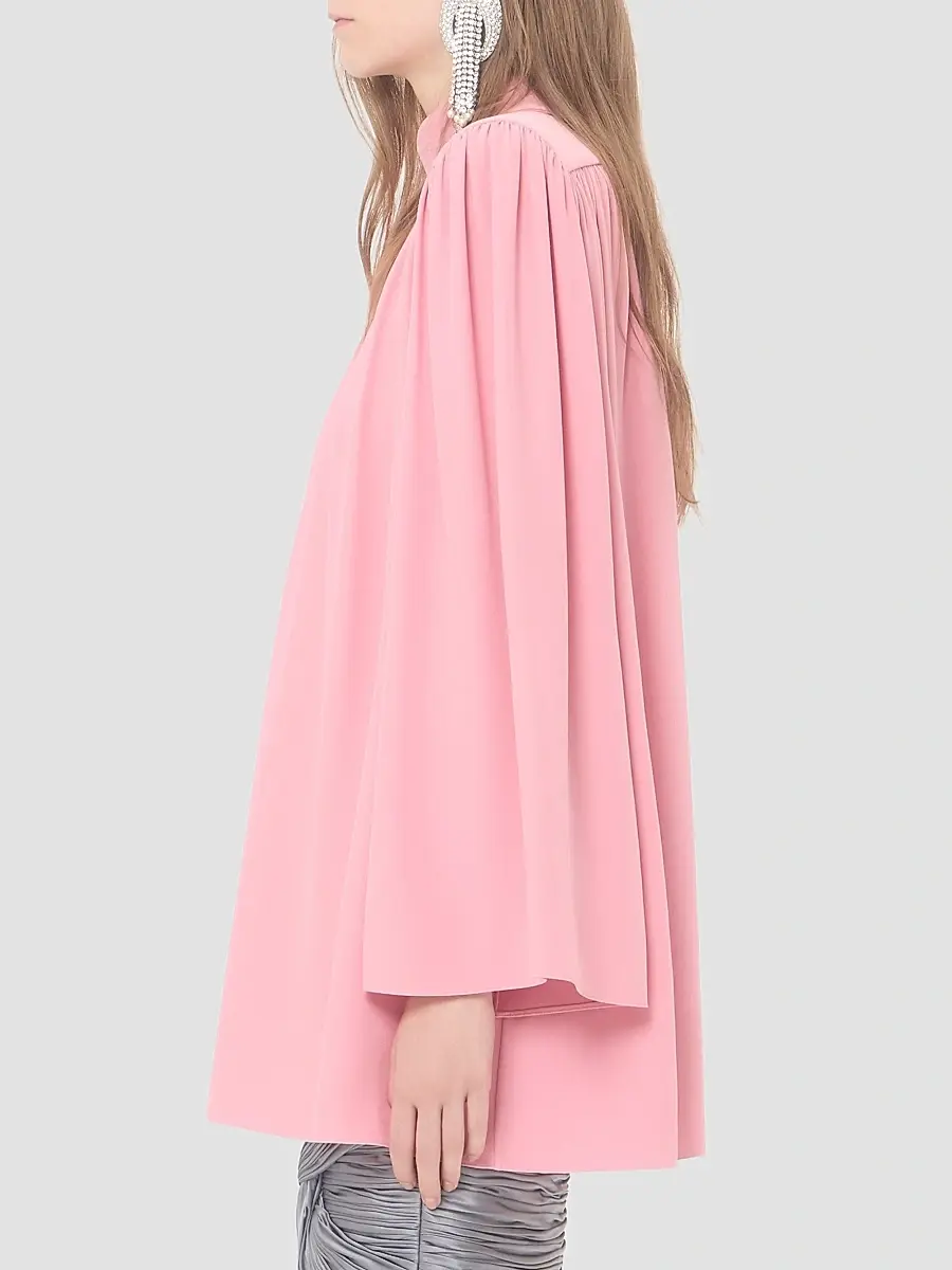Valentino Women's Cady Couture Pleated Top | Thumbnail 4
