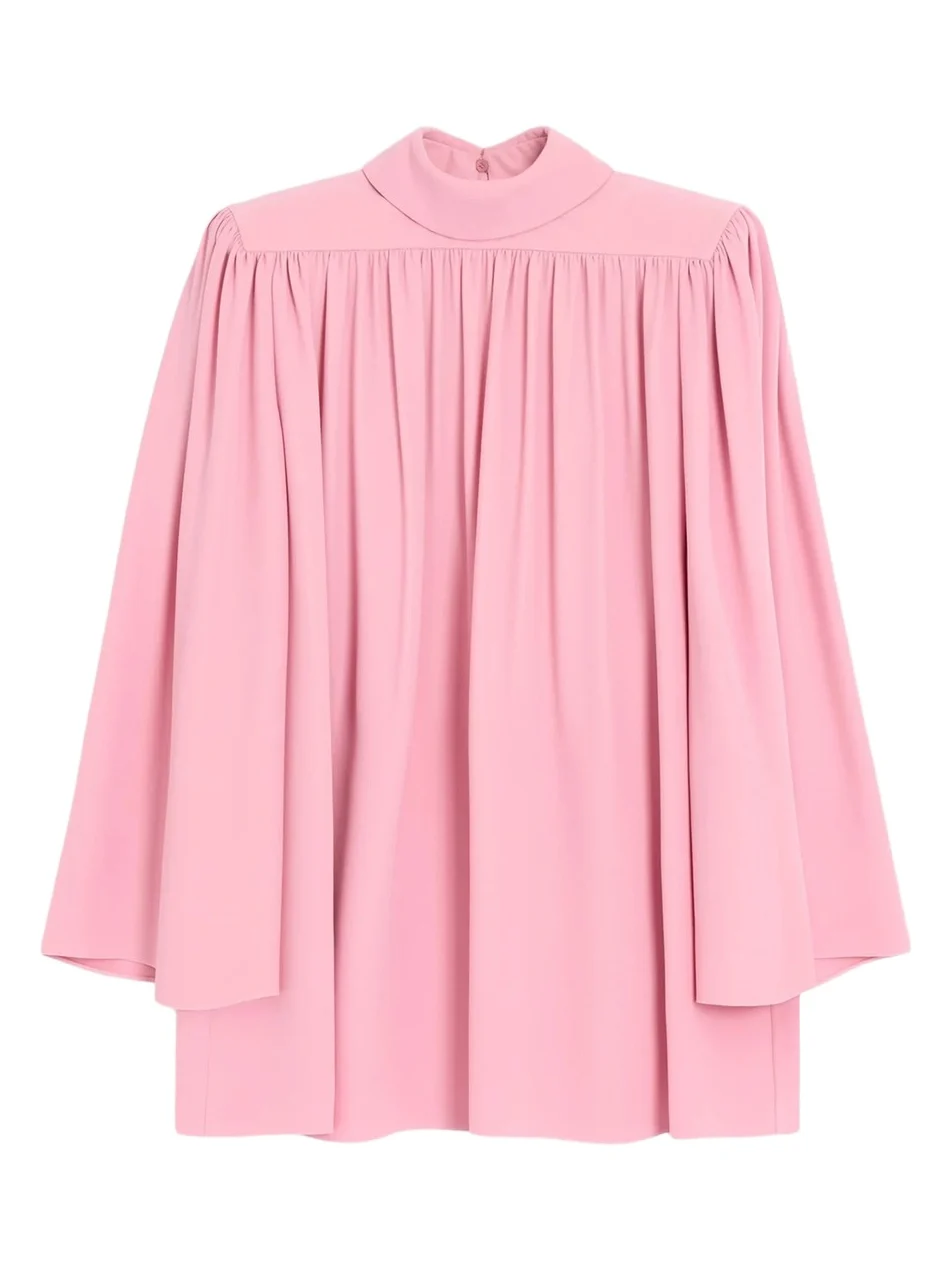 Valentino Women's Cady Couture Pleated Top