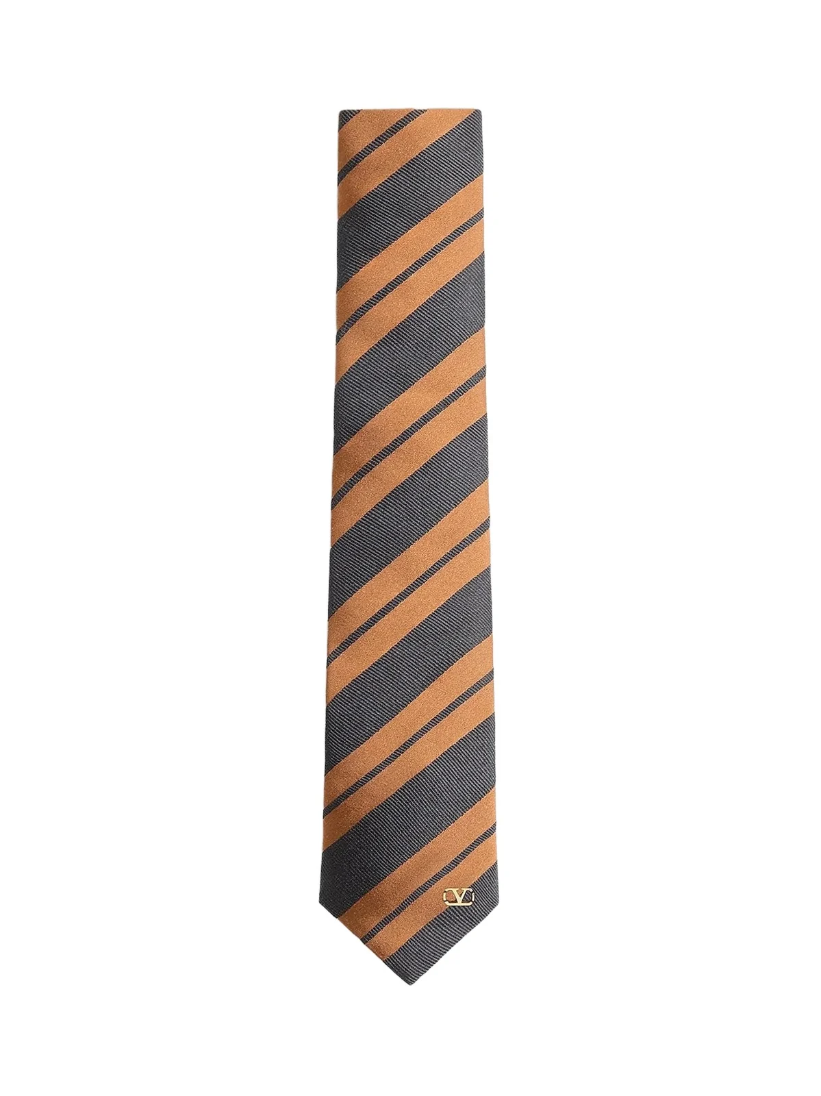 Valentino Men's Regimental Jacquard Silk Tie