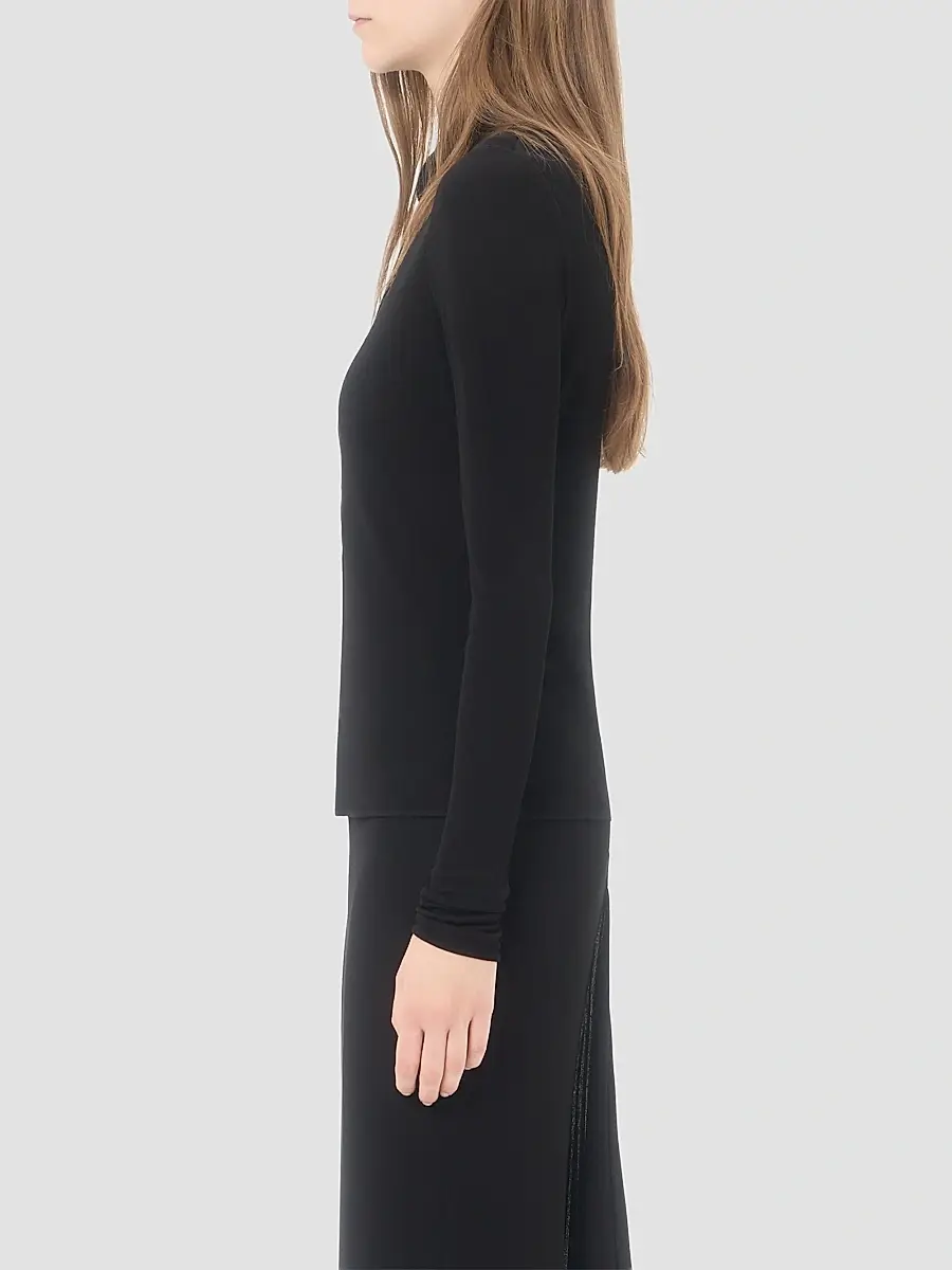 Valentino Women's Crepe Jersey Top | Thumbnail 4 Valentino Women's Crepe Jersey Top | Thumbnail 4