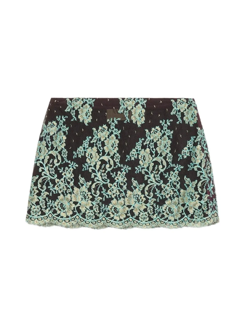 Valentino Women's Short Lace Skirt