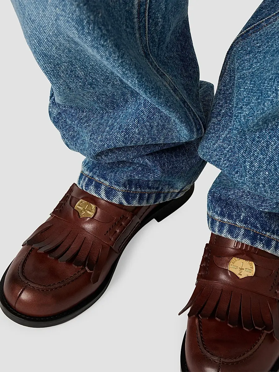 Miu Miu Women's Five-Pocket Denim Jeans | Thumbnail 5 Miu Miu Women's Five-Pocket Denim Jeans | Thumbnail 5