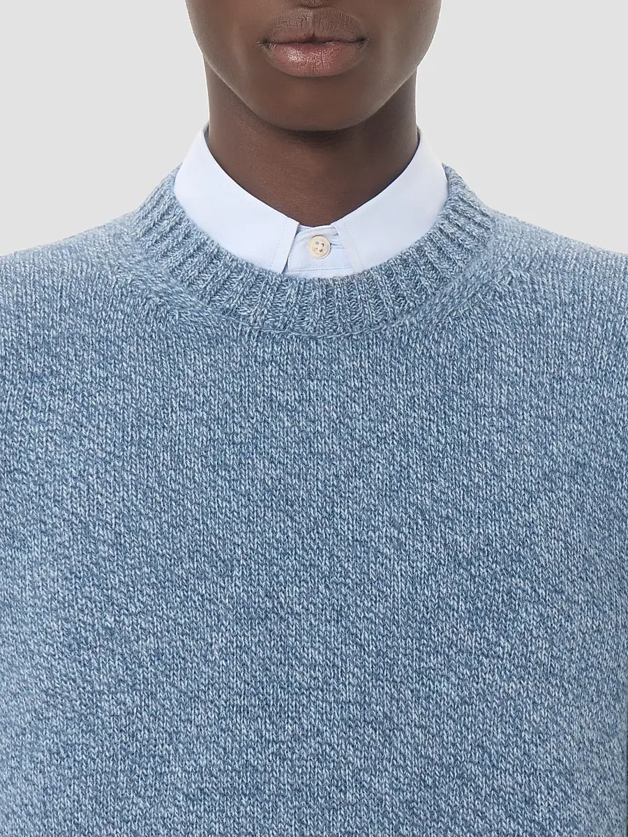 Valentino Men's Wool Sweater with Embroidered Butterfly Patch | Thumbnail 6 Valentino Men's Wool Sweater with Embroidered Butterfly Patch | Thumbnail 6