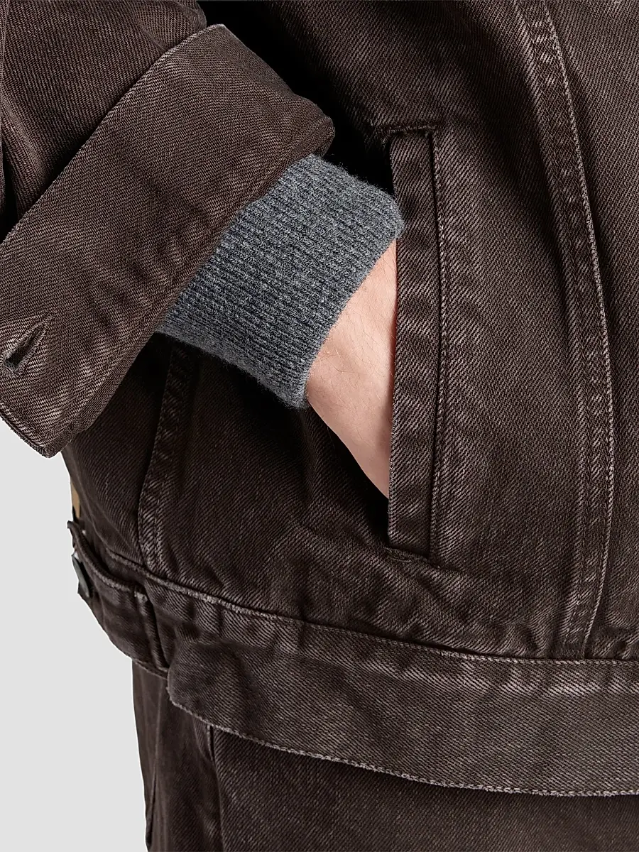Prada Men's Wool and Cashmere Polo Sweater | Thumbnail 5