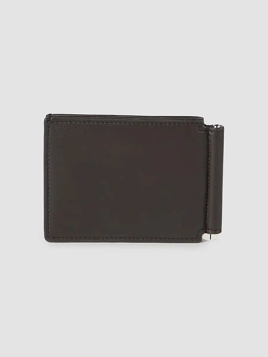 Brunello Cucinelli Men's Smooth Calfskin Money Clip Wallet | Thumbnail 2 Brunello Cucinelli Men's Smooth Calfskin Money Clip Wallet | Thumbnail 2