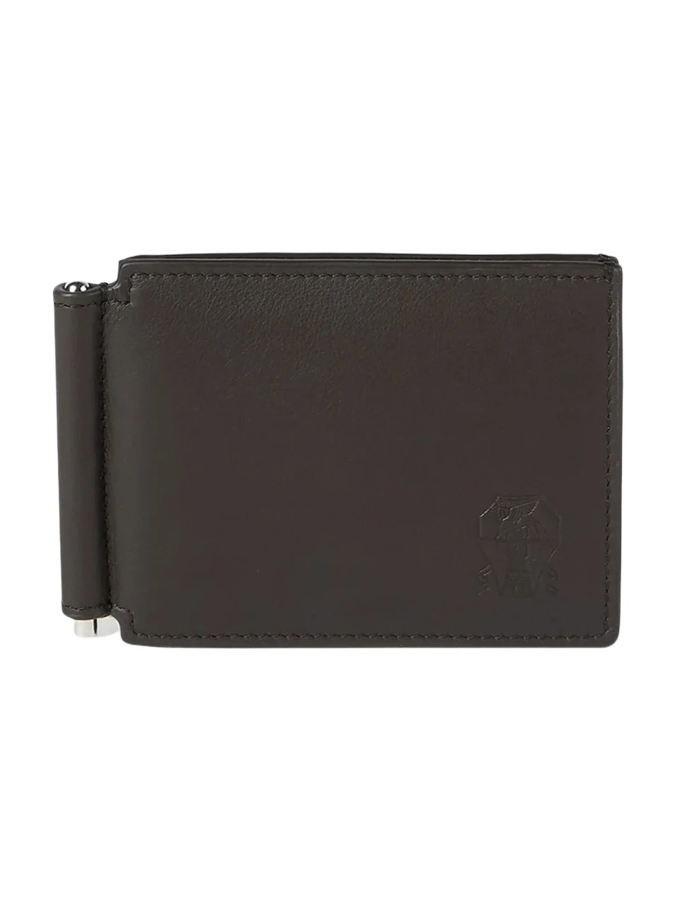 Brunello Cucinelli Men's Smooth Calfskin Money Clip Wallet