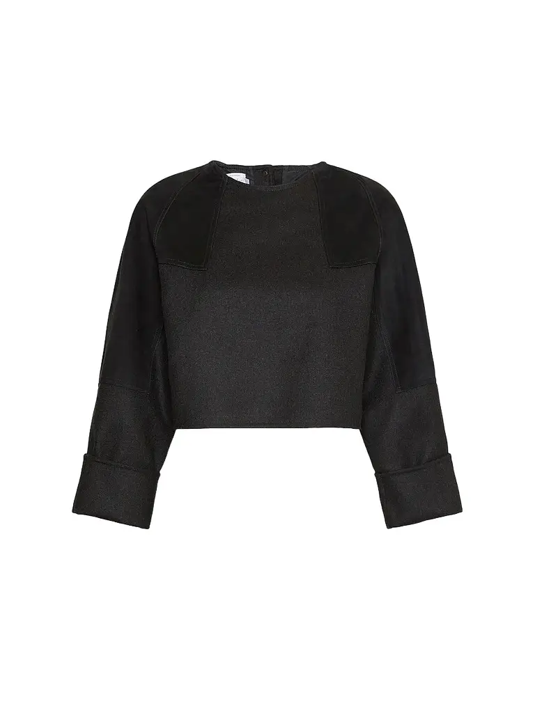 Max Mara Women's Wool Flannel Blouse | Image 1 Max Mara Women's Wool Flannel Blouse | Image 1