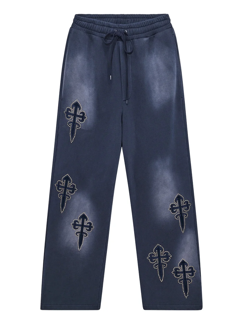 Men's Kaliba Cotton Wide-Leg Track Pants Men's Kaliba Cotton Wide-Leg Track Pants