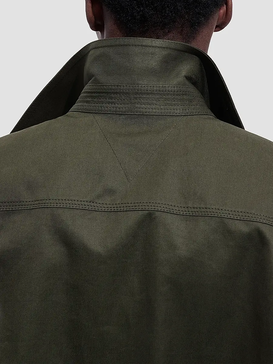 Bottega Veneta Men's Light Cotton Gabardine Shirt | Thumbnail 4