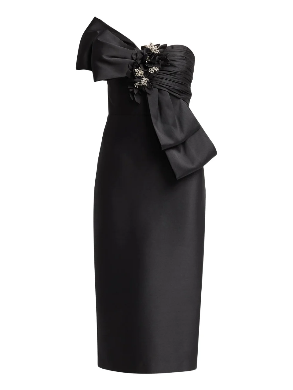 Women's Strapless Cocktail Midi Dress