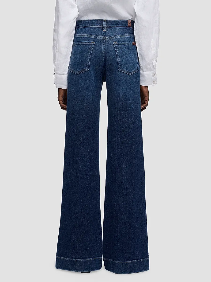 7 For All Mankind Women's Modern Dojo Wide-Leg Jeans | Thumbnail 3 7 For All Mankind Women's Modern Dojo Wide-Leg Jeans | Thumbnail 3