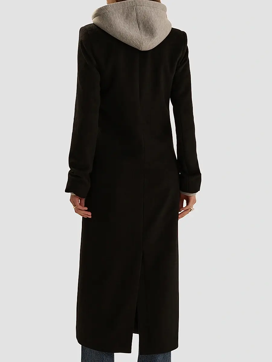 Favorite Daughter Women's The Sport Wool-Blend Long Coat | Thumbnail 3