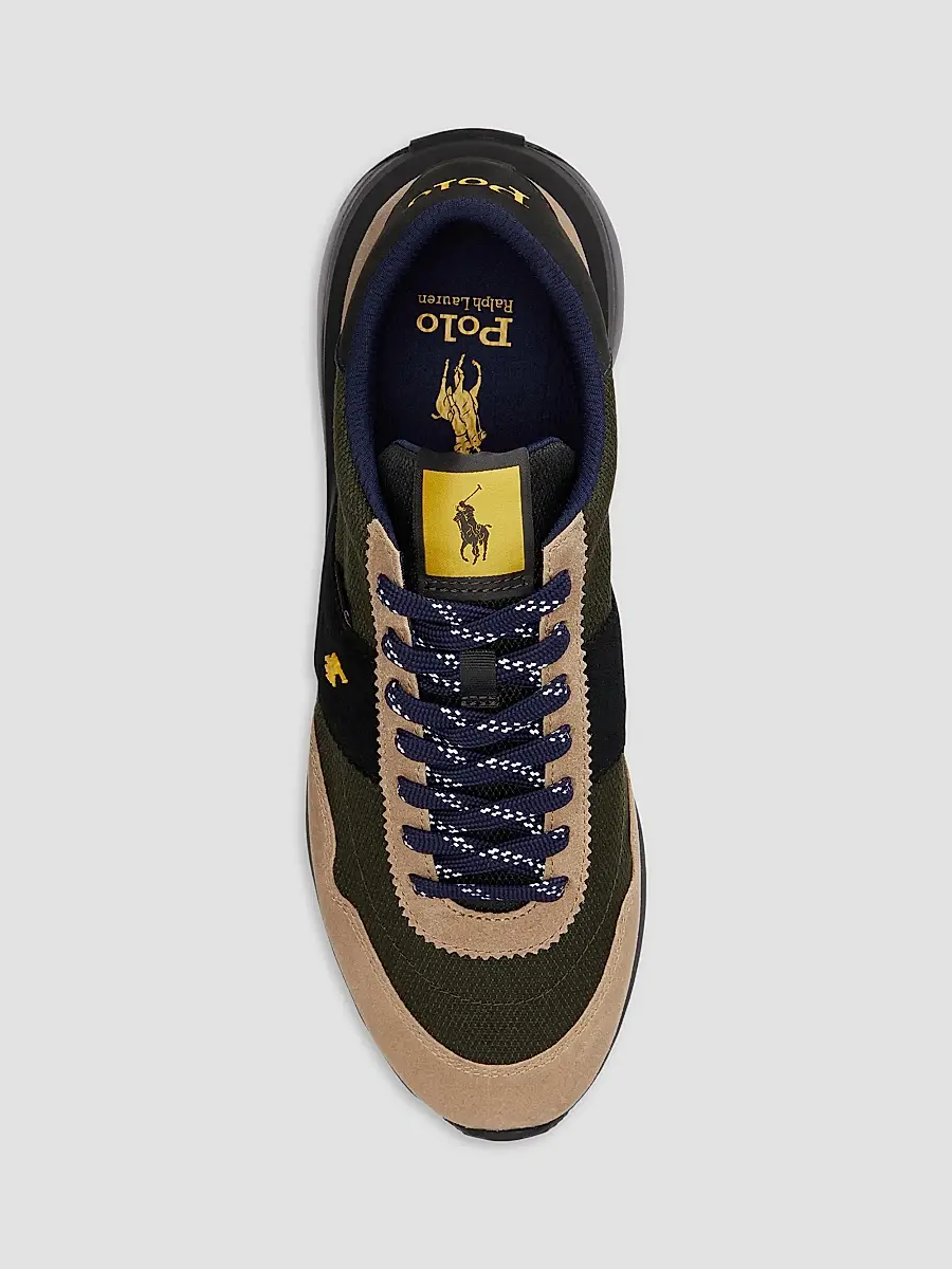 Polo Ralph Lauren Men's Maestra Suede Low-Top Sneakers | Thumbnail 4 Polo Ralph Lauren Men's Maestra Suede Low-Top Sneakers | Thumbnail 4