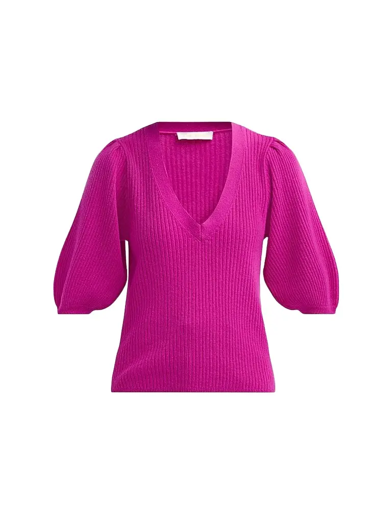 Ramy Brook Women's Cassidee Cashmere V-Neck Sweater