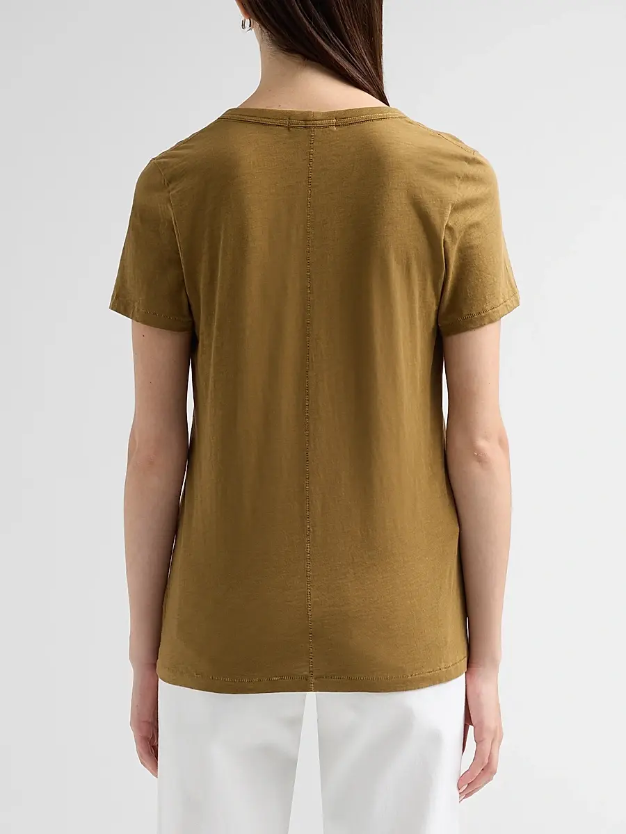 rag & bone Women's The Slub Vee V-Neck T-Shirt | Thumbnail 3 rag & bone Women's The Slub Vee V-Neck T-Shirt | Thumbnail 3