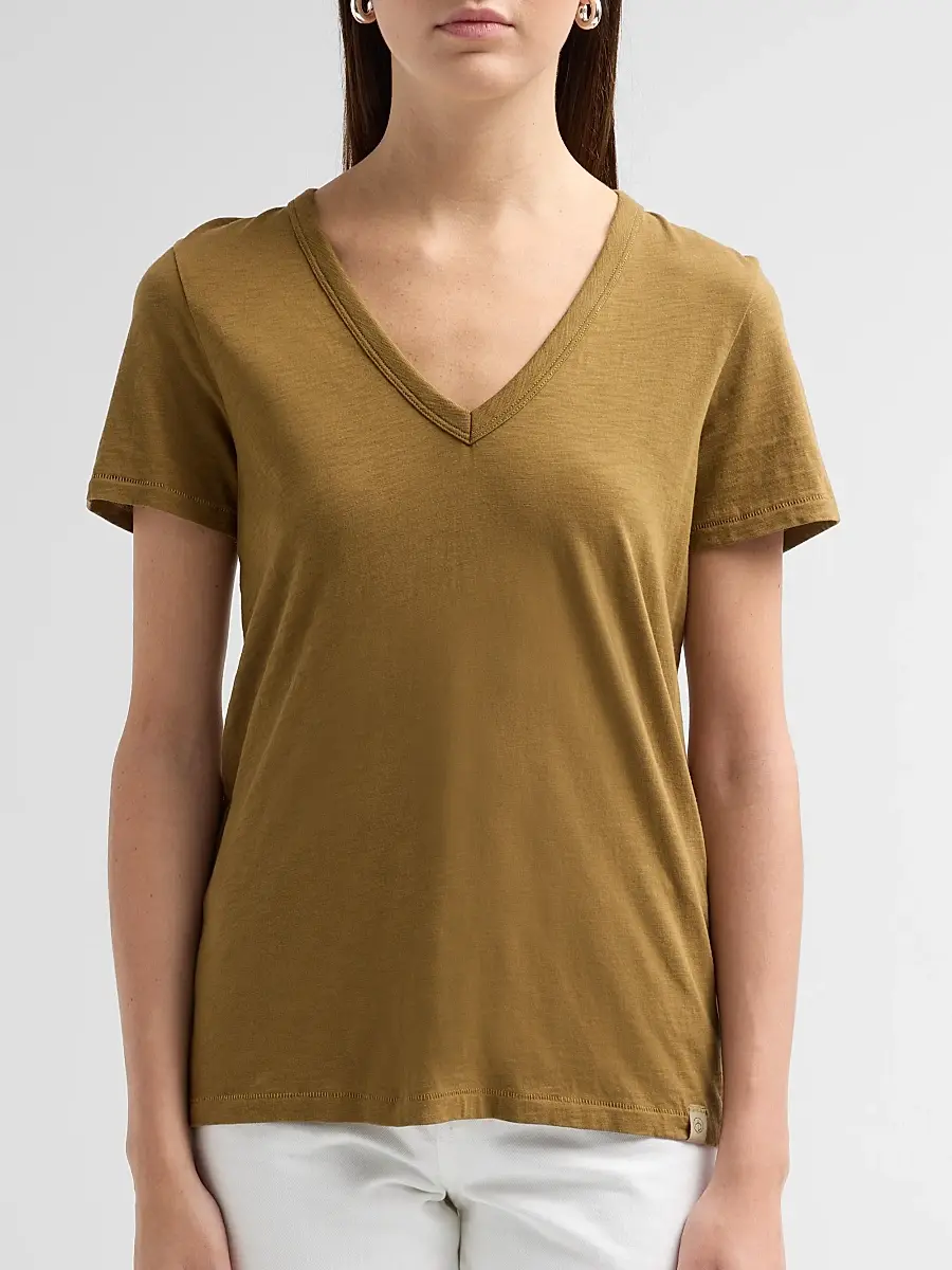 rag & bone Women's The Slub Vee V-Neck T-Shirt | Thumbnail 5 rag & bone Women's The Slub Vee V-Neck T-Shirt | Thumbnail 5